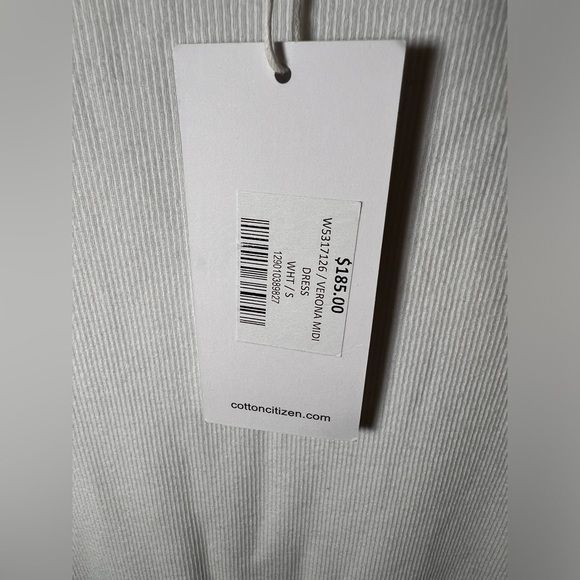 Cotton Citizen Verona Tank Midi Dress in White | Size S | NWT - Picture 5 of 5